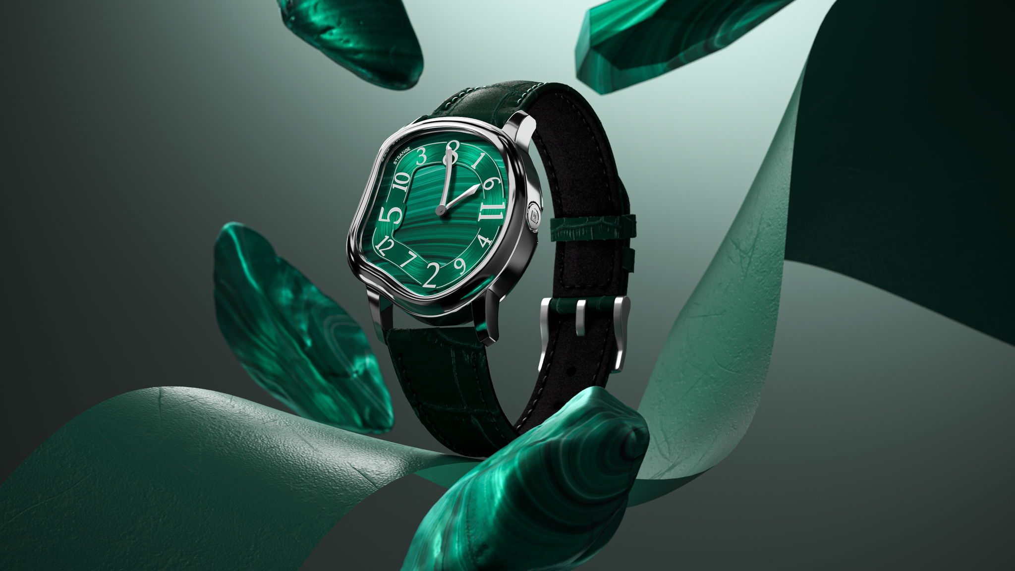 Strange V3 Titanium | Jumping Hour Stone Dials | Grandeur
