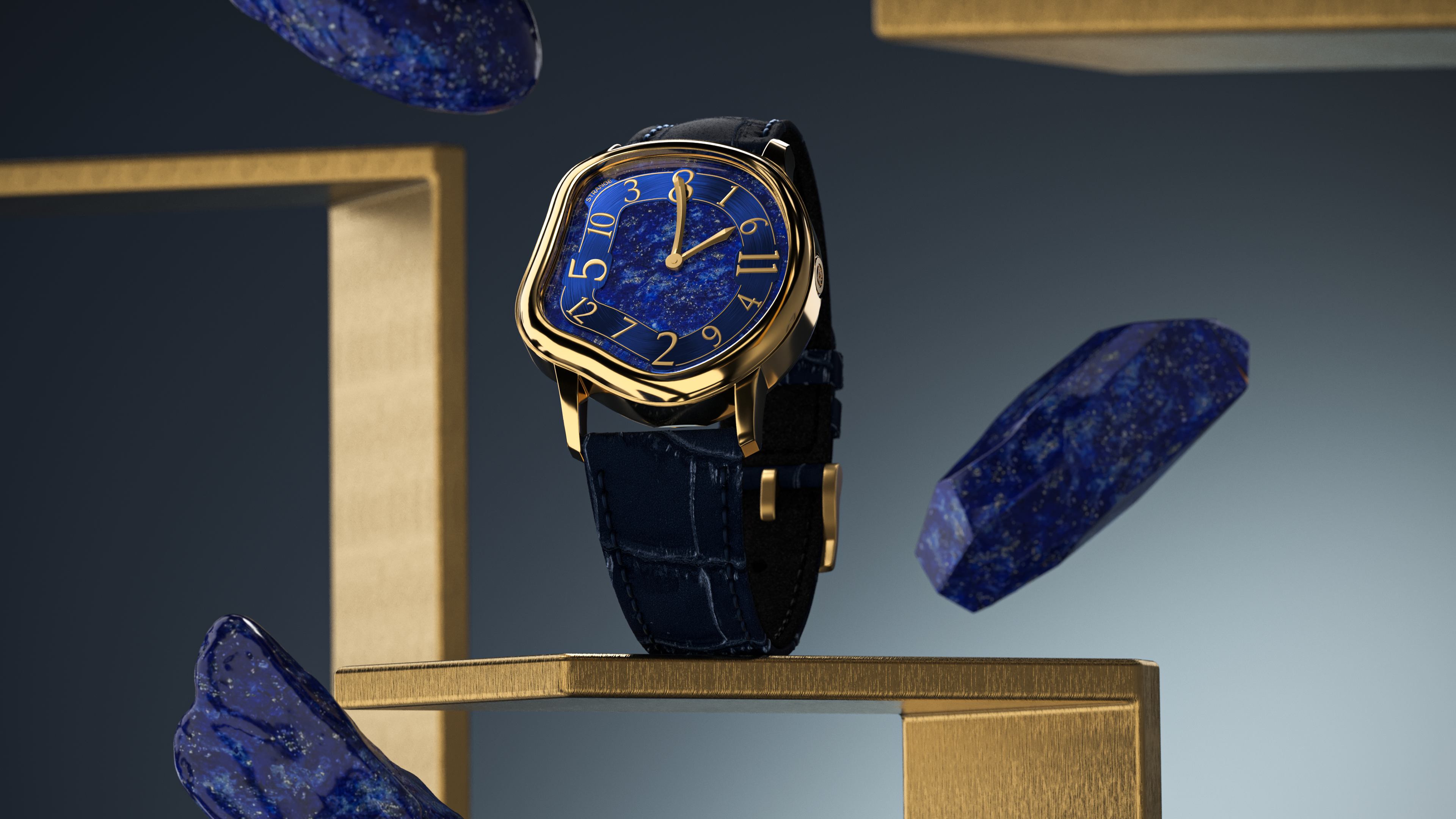 18k Gold Strange V3 - Stone Dial Collection