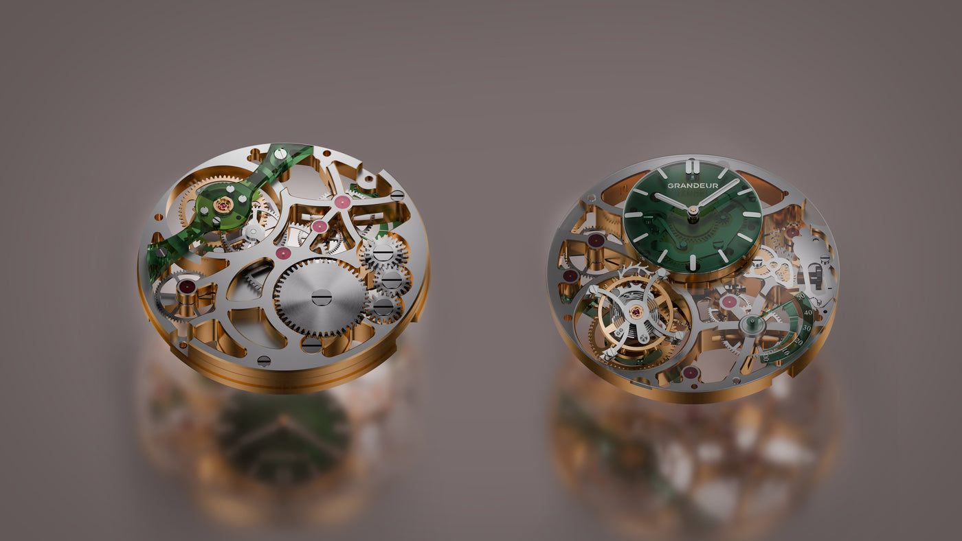 24° inclined tourbillon