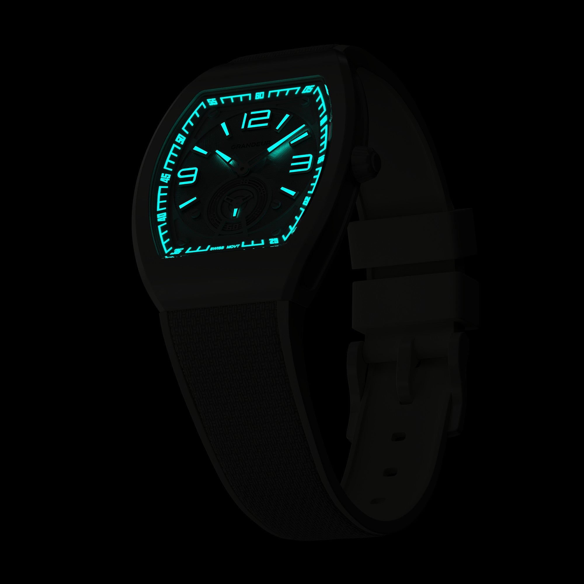 TorQ Quartz V2 Ghost — luminous dial