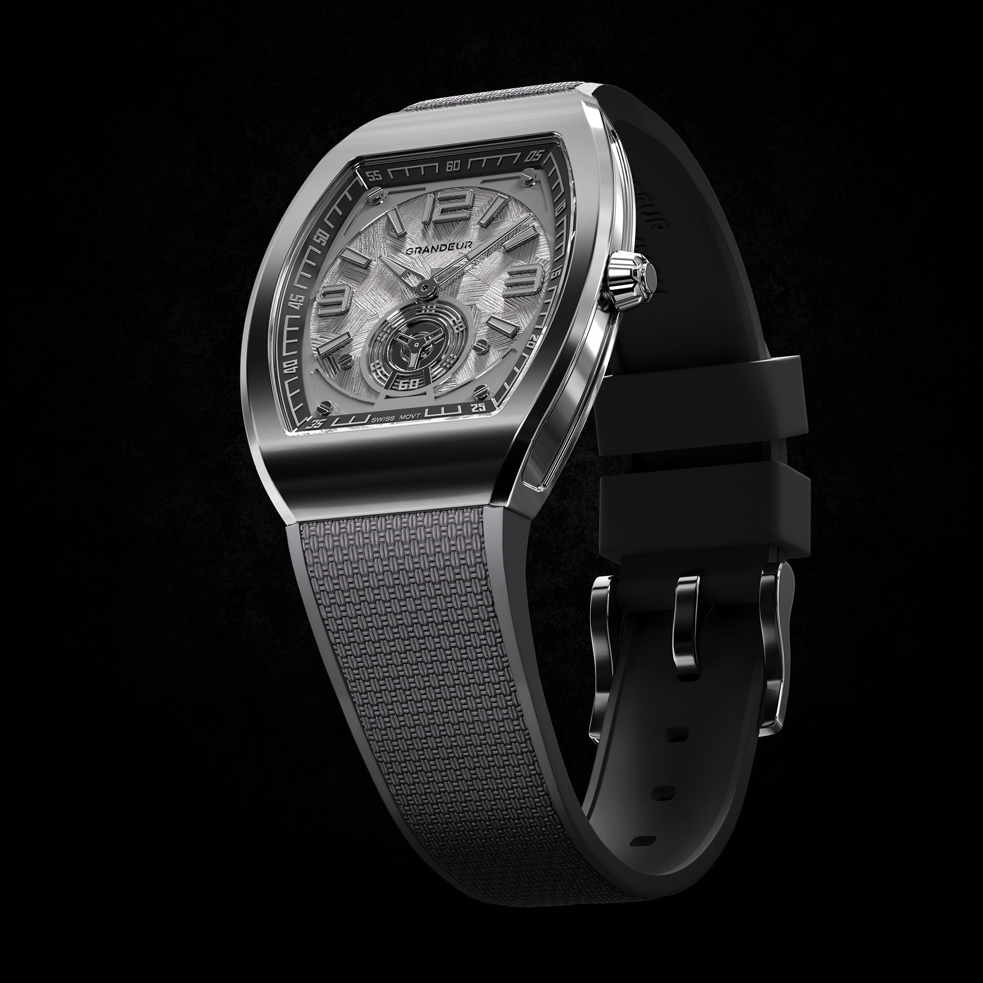TorQ Quartz V2 Mercury — three-quarter view
