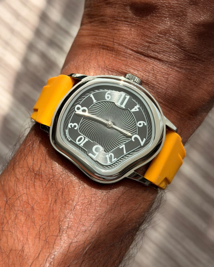 Ahmad A. wearing a Grandeur watch