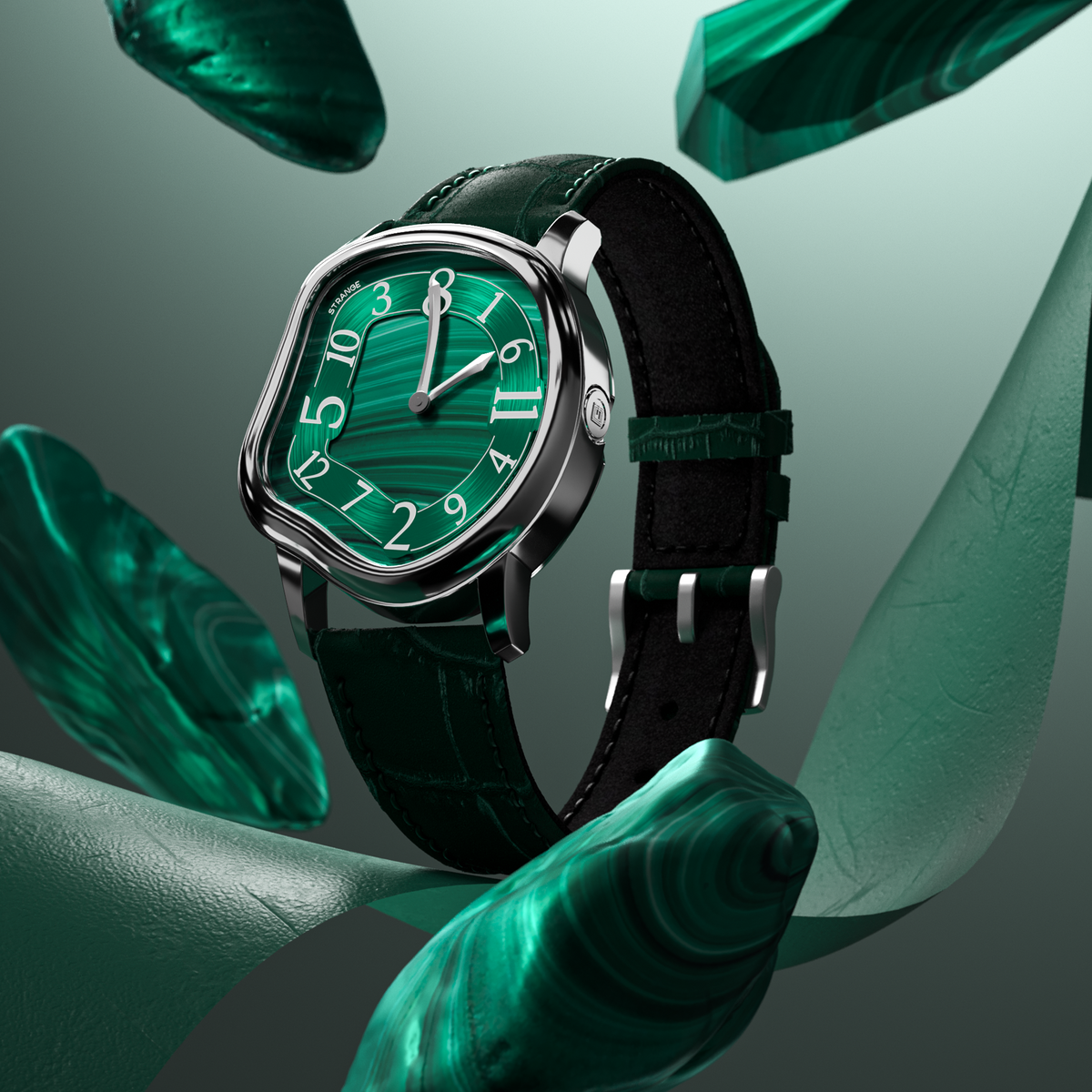 Strange V3 Titanium | Jumping Hour Stone Dials | Grandeur