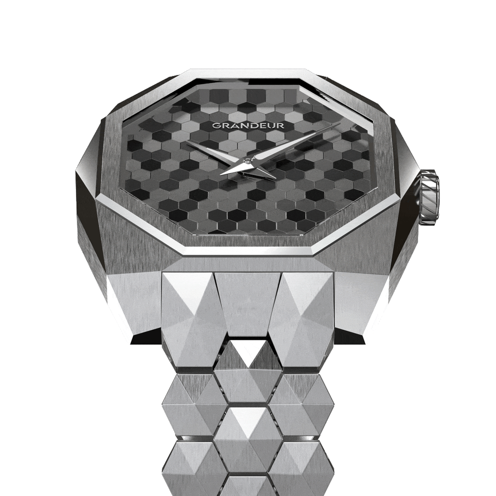 Grandeur Facet — 1A · DYNAMIC HEXAGON DIAL · INDEX-FREE
