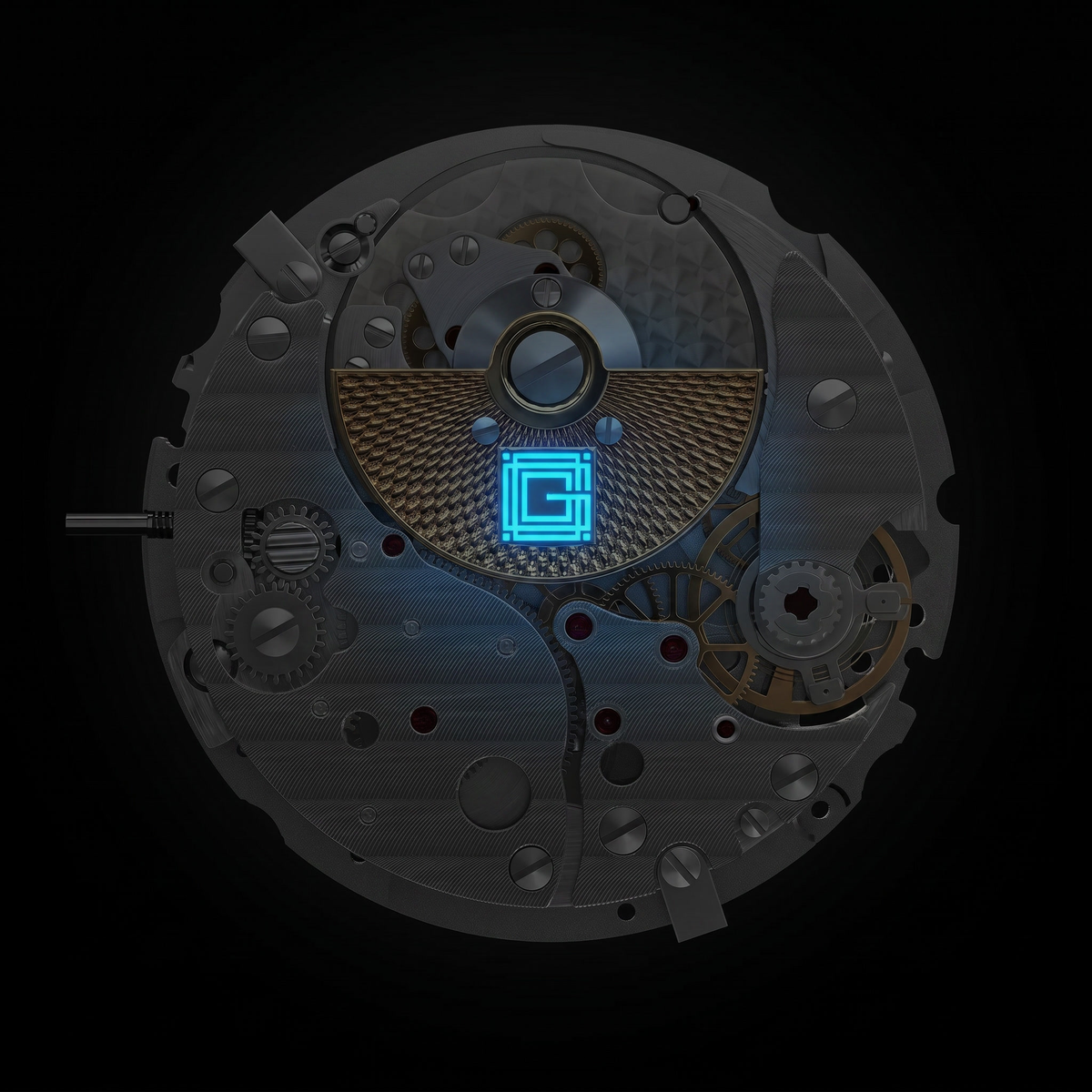 Grandeur Facet — 3C · EXCLUSIVE CALIBER · 24 JEWELS · 28,800 VPH