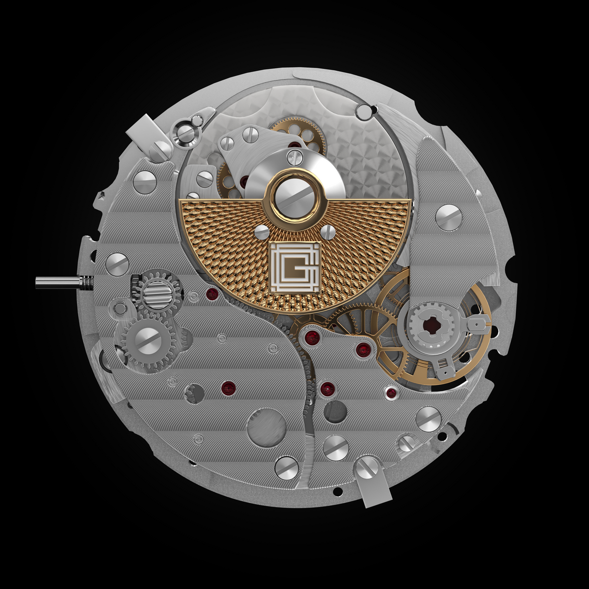 Grandeur Facet — 3A · EXHIBITION CASEBACK · SAPPHIRE CRYSTAL