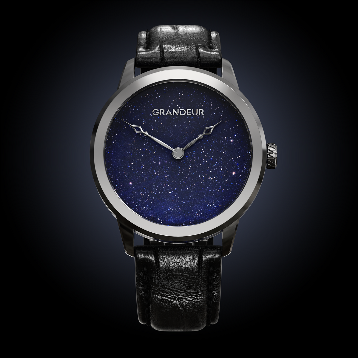 Noctis Astra | Dark celestial Dial Watch | Grandeur