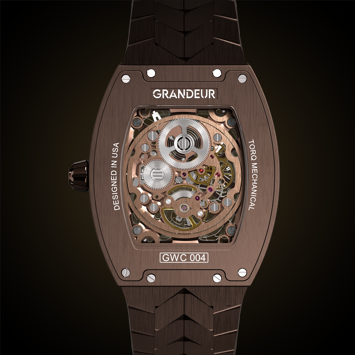 FIG. 3A — EXHIBITION CASEBACK · SAPPHIRE CRYSTAL