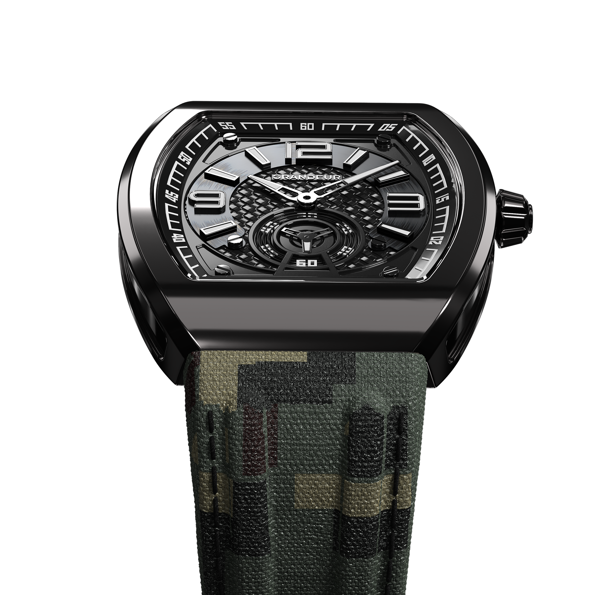 TorQ Camouflage – Polished Titanium