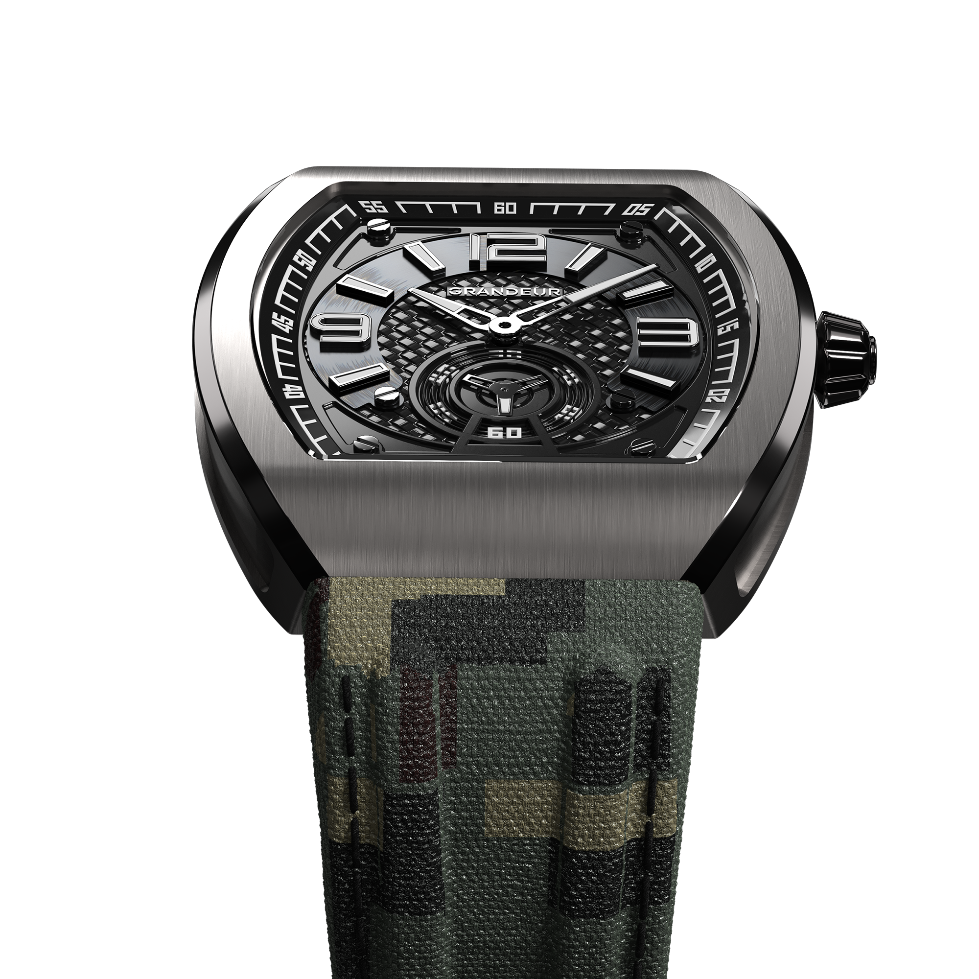 TorQ Camouflage – Brushed Titanium