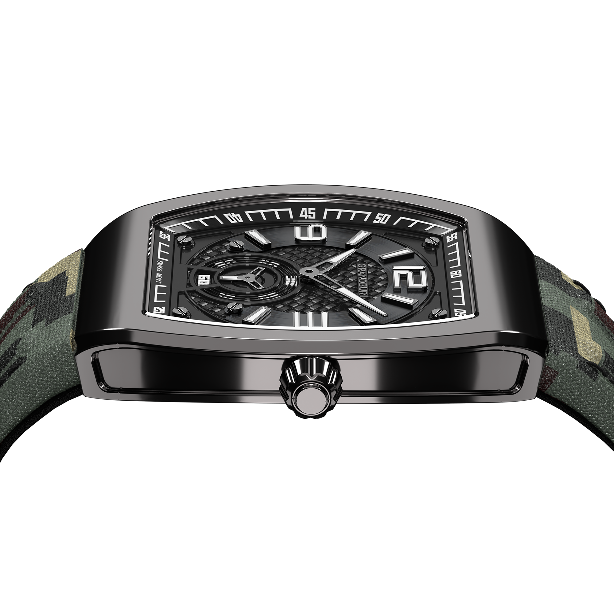 TorQ Camouflage – Polished Titanium