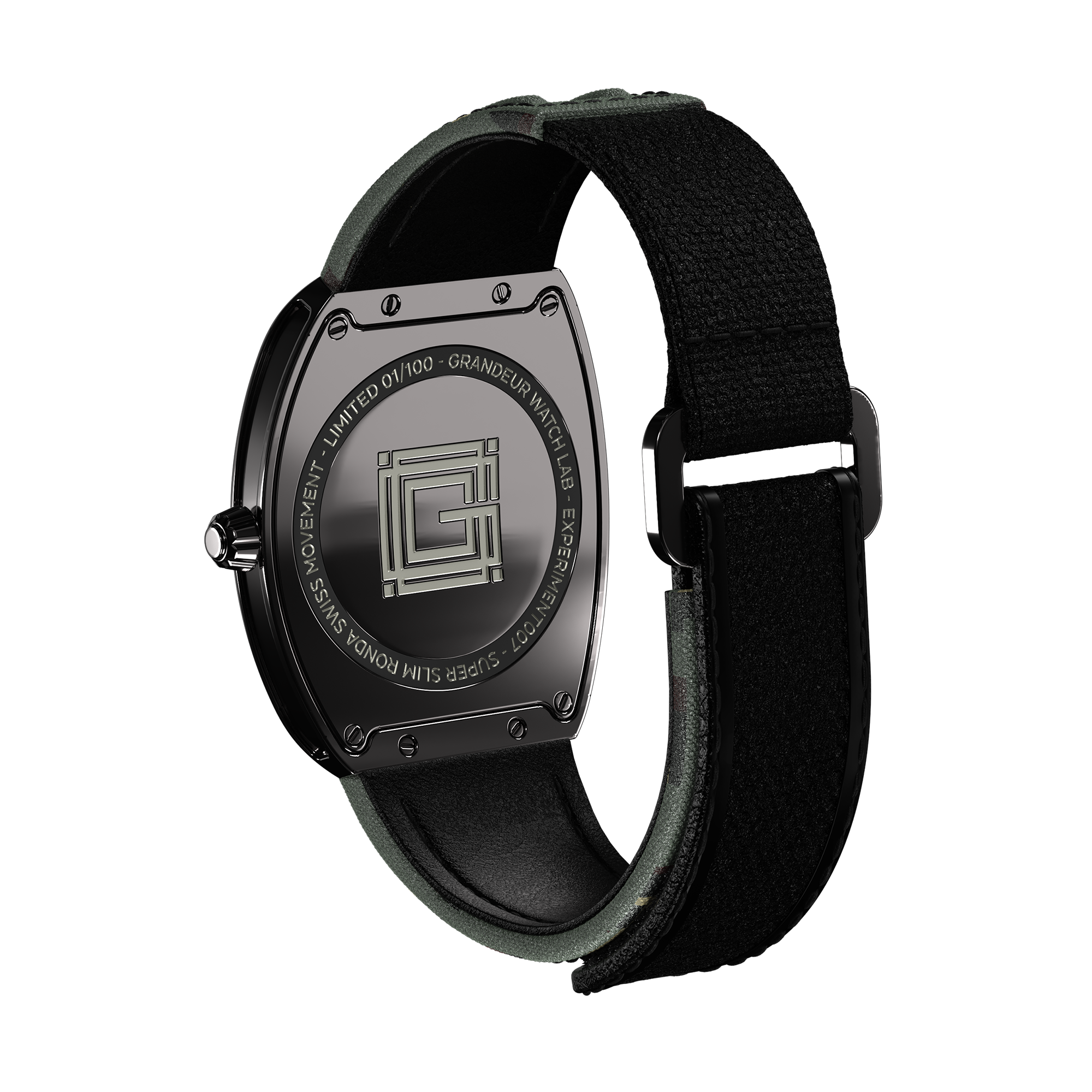 TorQ Camouflage – Polished Titanium
