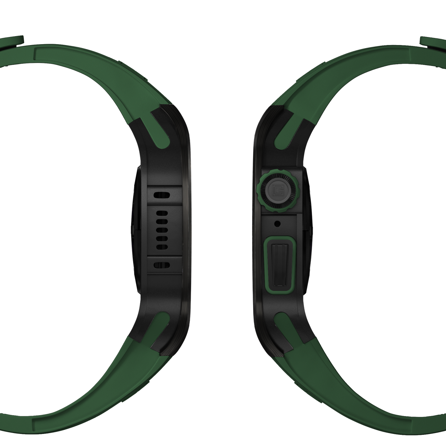 Carbon fiber – Green Strap