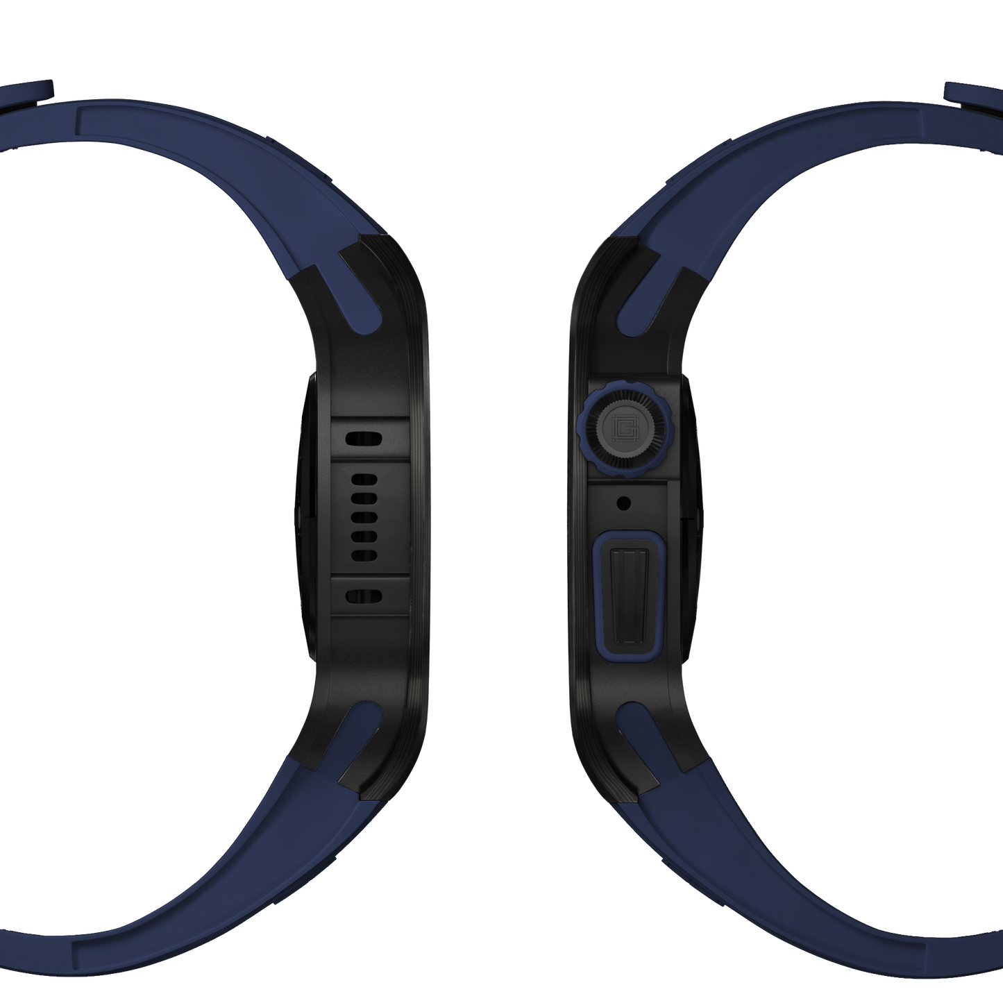 Carbon fiber – Navy Blue Strap