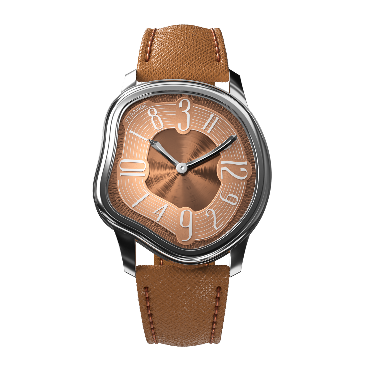 Strange Quartz Copper Mirage | Jumping Hour Watch | Grandeur