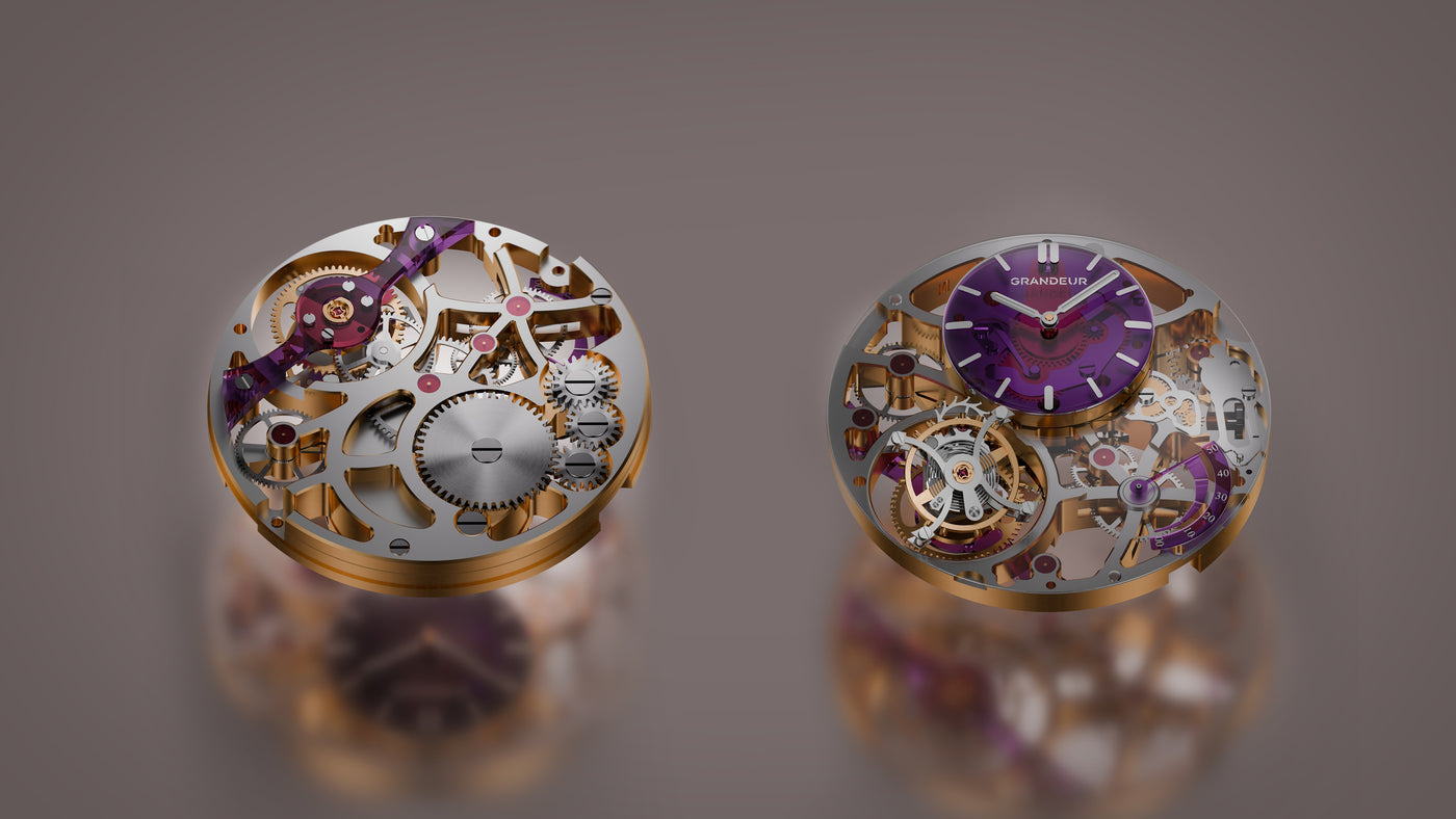 24° inclined tourbillon