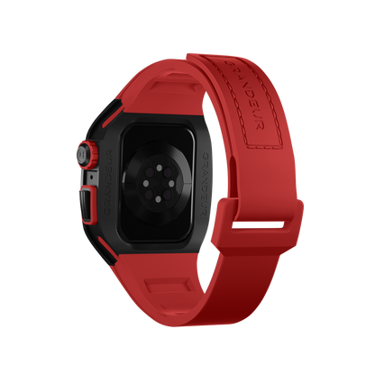 Titanium – Red Strap