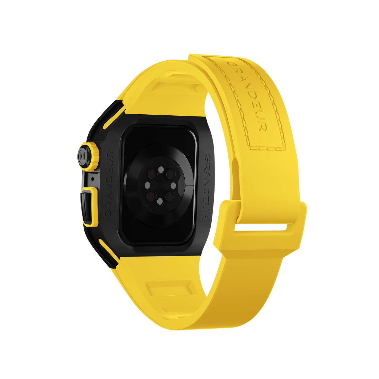 Titanium – Yellow Strap