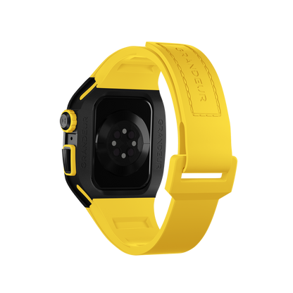 Titanium – Yellow Strap