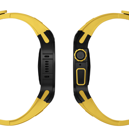 Titanium – Yellow Strap