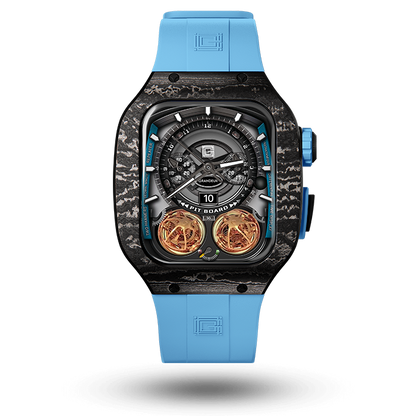 Carbon fiber – Blue Strap