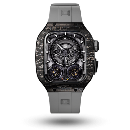 Carbon fiber – Gray Strap