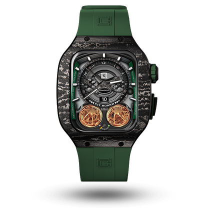 Carbon fiber – Green Strap