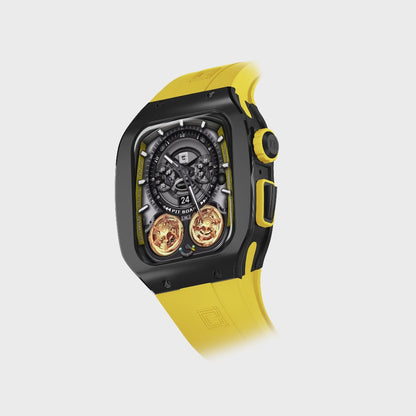 Titanium – Yellow Strap