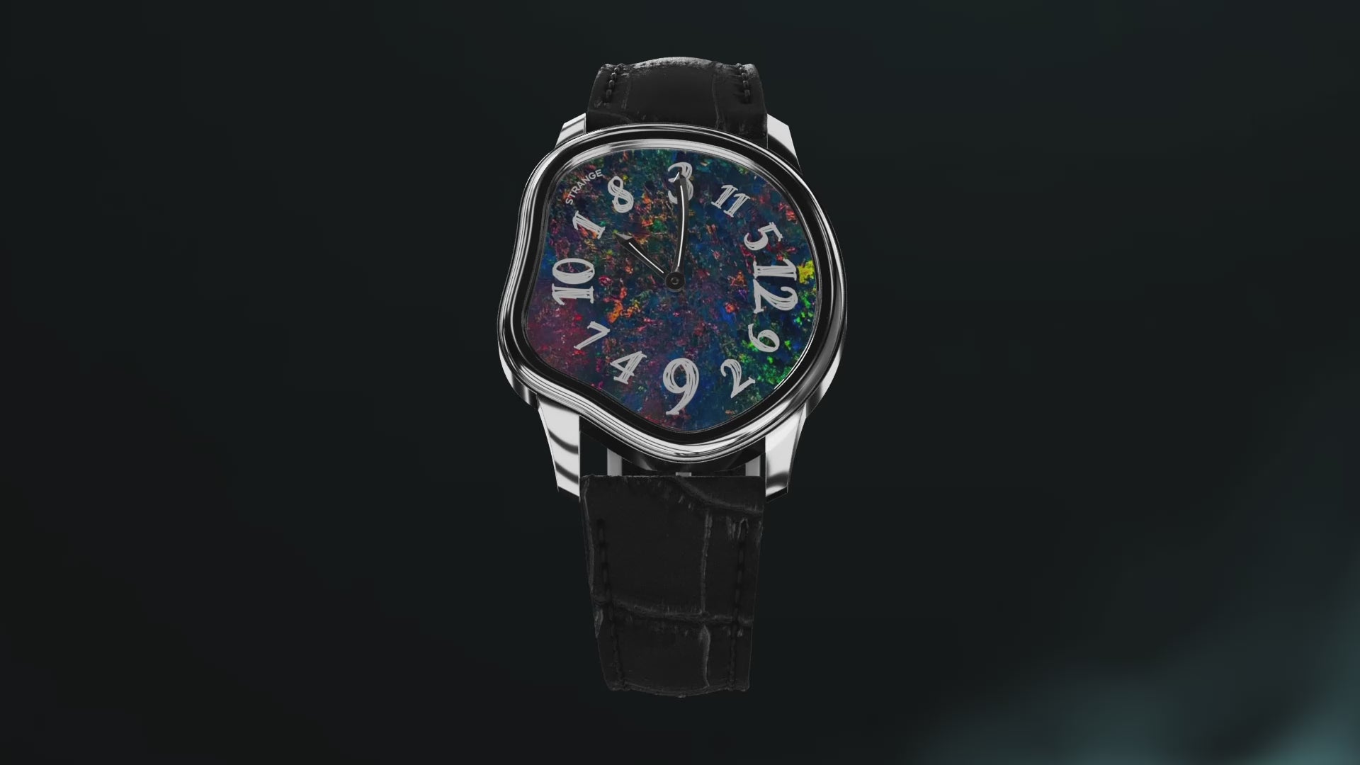 Strange Quartz Opal Spectrum | Jumping Hour Watch | Grandeur