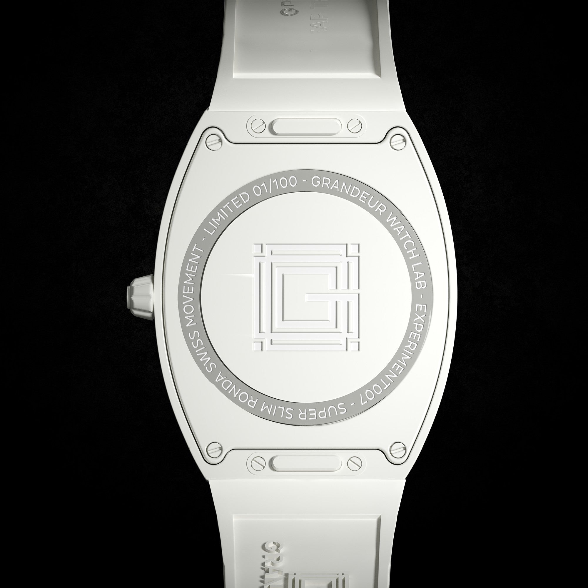 TorQ Quartz V2 Ghost — caseback